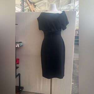 Gibson Latimer Black Midi Dress